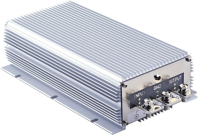 Cllena DC 36V 48V Step Down to 24V 50A 1200W Converter Voltage Reducer, Waterproof DC/DC Buck Transformer Power Supply