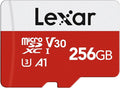 Lexar E-Series 256GB Micro SD Card, microSDXC UHS-I Flash Memory Card by Lexar