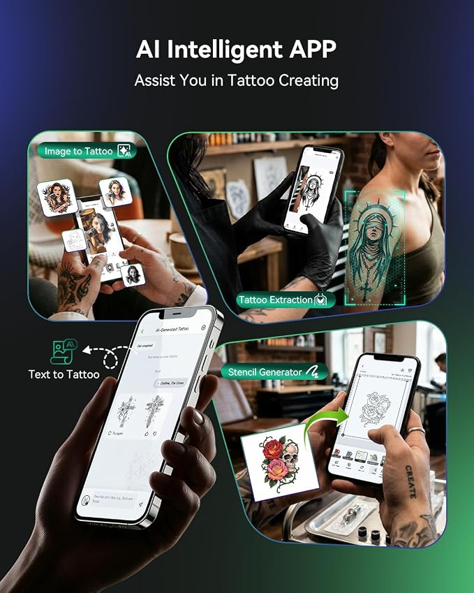 Phomemo M08F Tattoo Stencil Printer - Image 5