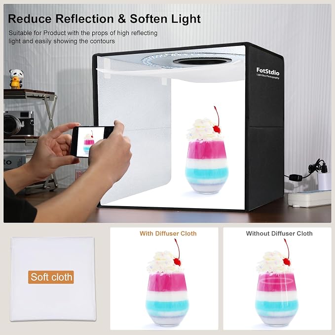 Light Box Photography, 16x16 inch Large Photo Light Box - Image 5