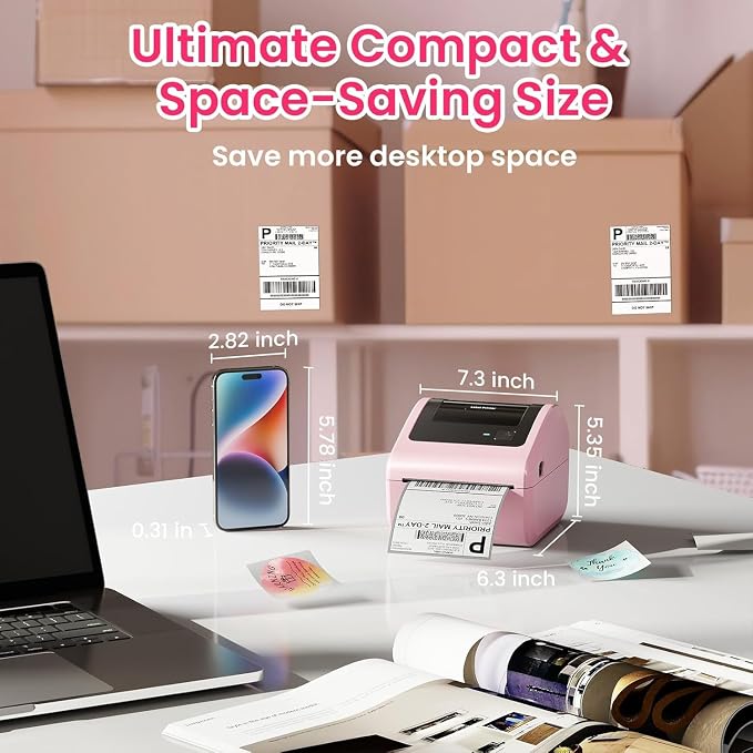 Bluetooth Shipping Label Printer - Image 5