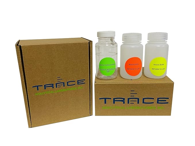 Basic Drinking Water Test Kit for City and Well Water – Lab Results for 30+ Parameters Including: Coliform Bacteria, Nitrate, Nitrite, Lead, Copper, and More