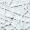 LEVOWAY 33 Pack 3D Wall Panels for Interior Wall Decor, 12''x12'' White Marble Accent Textured Wall Panels for Living Room, Gaming Room, TV Background, Cover 32 Sq.Ft
