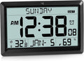 SZELAM Atomic Clock, 10.5"Large Display Digital Wall Clock Battery Operated by Unknown