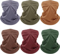 Geyoga 6 Pieces Summer UV Protection Cooling Neck Gaiter Face Clothing Neck by Geyoga