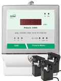 DAE P254-5000 KIT, UL 5000A kWh Meter 3 Phase 120-480V 50/60Hz RS485, 3 Split CTs (3", 5" Inner Dimension)