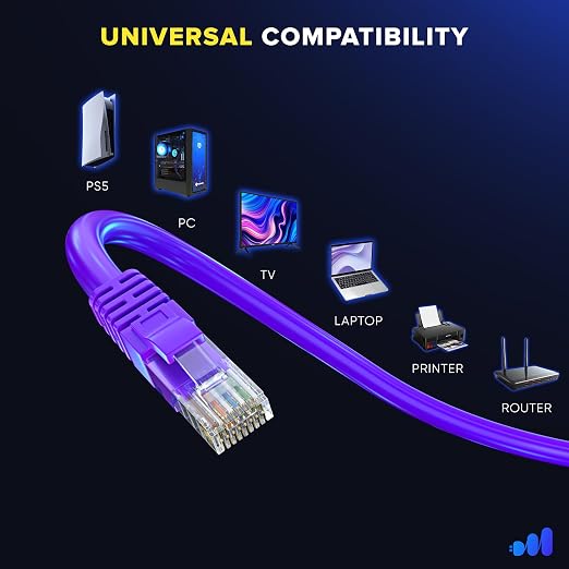Maximm Cat 6 Ethernet Cable - 12 ft - Image 6