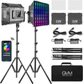 GVM RGB Photography Lighting Kits by GVMGreatVideoMaker