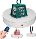 12.6Inch/350lbs Capacity Large Rotating Platform, Remote Rotating Display Stand by ComXim