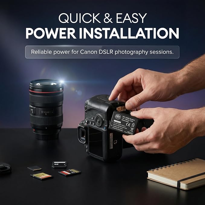 BM Premium 2-Pack of LP-E10 Batteries - Image 8