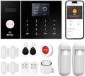 XUK Wireless Home Security System, 4G/GSM/Wi-Fi Smart Alarm Kit, Compatible by Unknown