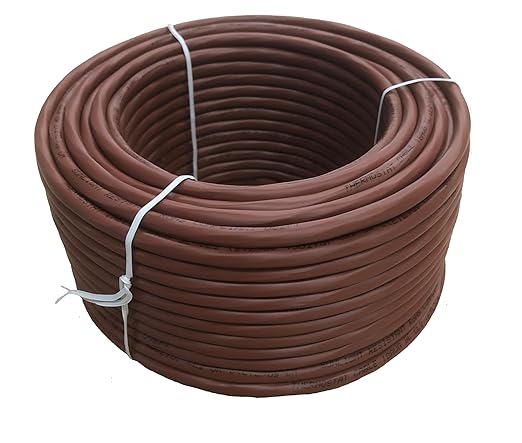 Eastwire 18/6 100ft Thermostat Wire - Solid Copper 18 Gauge - CL2 - Power Circuit Cable (18/6, 100ft)