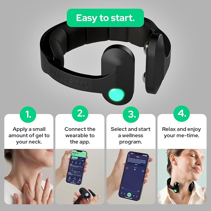 Pulsetto FIT Wellness Wearable – Relaxation, Sleep & Daily Wellness Support - Image 7