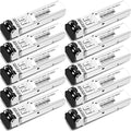 OPSTRAN 1000BASE-SX SFP Optical Transceiver Module Compatible with Juniper Networks 1310nm 2km DDM Duplex LC MMF 10 Pack