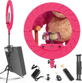 Ring Light 18 INCH Kit, 55W6700k Dimmable LED Light, Tripod Stand, Remote by JJJINAJIN18RINGLIGHT