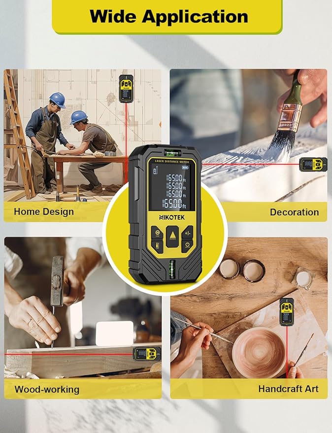 Laser Measure, NIKOTEK Laser Distance Meter - Image 7
