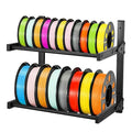 VEVOR Wall Mount Printer Filament Storage Rack, 2-Tier Wall Bracket Storage by VEVOR