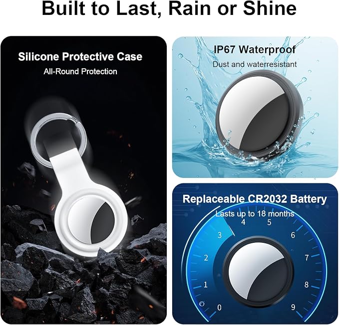 2-Pack Air Tracker Tags Compatible - Image 6