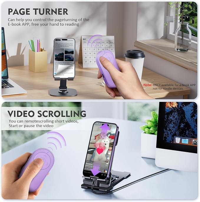 Remote Control for TikTok, Wireless Camera Remote Control - Image 4