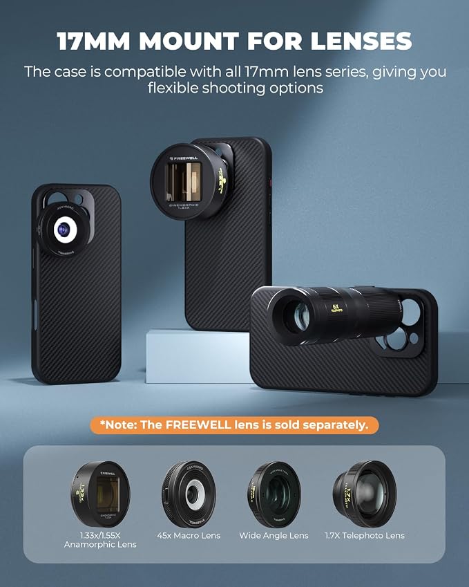FREEWELL Pro Filmmaker Case for iPhone 15 Pro Max - Image 4
