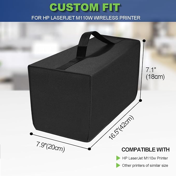 Printer Cover for HP, Waterproof Anti-Static Dust-Proof Thick Printer Cover - Image 2