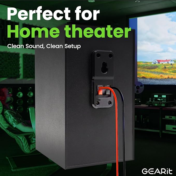 GEARit 18 Gauge Wire - 500ft Black/Red - 2 Conductor CCA for Car Audio, Speaker, Trailer, Electrical - 500ft Total 18ga awg