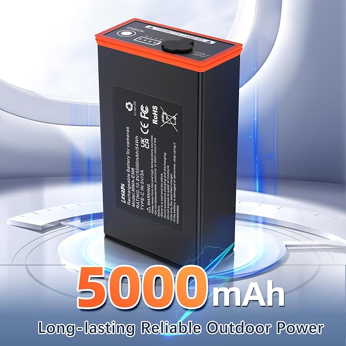 Lesaps 2-Pack 5000mAh Moultrie Power Mag Replacement Battery - Image 2