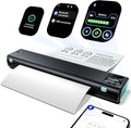 Phomemo Portable Printer with Touchscreen, Upgraded M08D Bluetooth Wireless by Phomemo