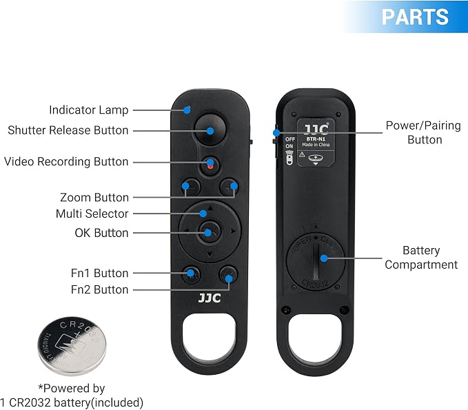 JJC Wireless Bluetooth Remote Control Replace Nikon ML-L7 - Image 3