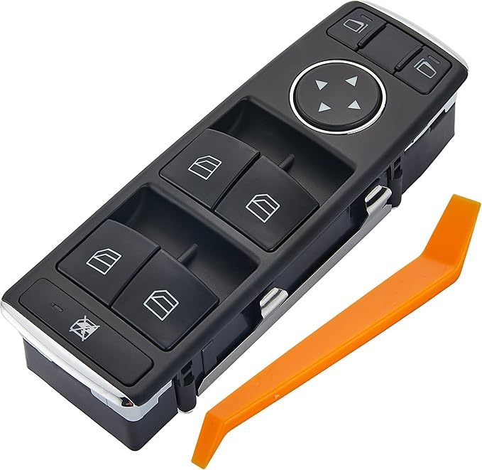 ZAPOSTS Power Window Switch Fits for Mercedes-Benz C230,C250,C300,C350,C63 AMG,E350,E550,E63 AMG,GLK350 2007-2013.Driver Side Control Door vidrios Master Switch.Replaces 2049055302