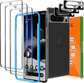 IMBZBK 3 Pack Screen Protector for Google Pixel 8 Pro Tempered Glass by IMBZBK