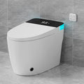 Smart Toilet with Elongated Heated Seat, Auto Flush, Manual Soft-Close Seat & Lid, Night Light, Electric Tankless Toilets with Dual Flush 0.8/1 GPF, MAP 1000g