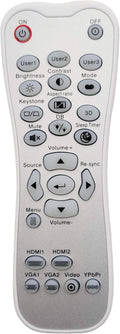INTECHING BR-3001B Projector Remote Control for Optoma GT1080HDR, HD143X, HD146X, HD243X, HD29H, KHD38+, UHD35STx, UHD35x, UHD38, UHD38x, UHD42, UHD50X, UHD65, UHZ65, UHZ65LV