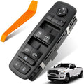 Dacall Power Window Switch Fit for 2009 2010 2011 2012 Dodge Ram 1500 2500 3500 Truck Quad Cab/Crew Cab Front Left Driver Side, Door & Windows Control, Replaces 4602863AD, 4602863AB, 4602863AC