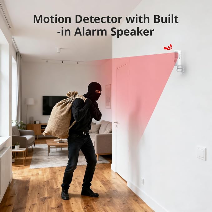 Alarm System for Home Security, WiFi+GSM/4G Compatible - Image 5