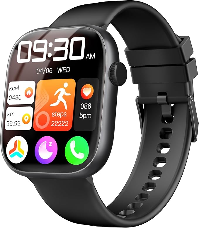 Smart Watch for Women Men, Fitness and Sleep Trackers by KIPTUMTEK