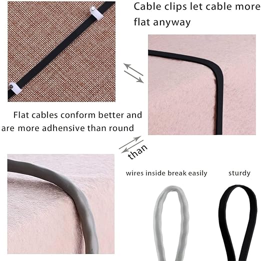Jadaol Cat 8 Ethernet Cable 10 ft, 40Gbps 2000MHz Flat RJ45 S/FTP LAN Patch - Image 4