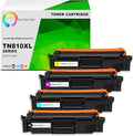 TCT TN810XL Compatible Toner Cartridge 4 Pack - TN810XL High Yield for Brother Printers HL-L9410CDN, L9430CDN, MFC-L9610CDN (Black, Cyan, Magenta, Yellow)