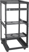 RIVECO 22U Open Frame Server Rack by RIVECO