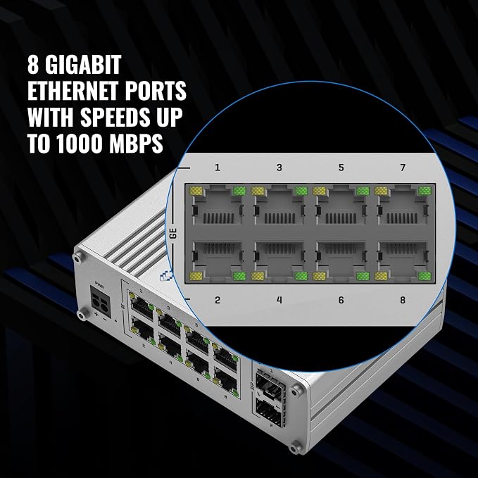Teltonika TSW210 Industrial Unmanaged Ethernet Switch - Image 7