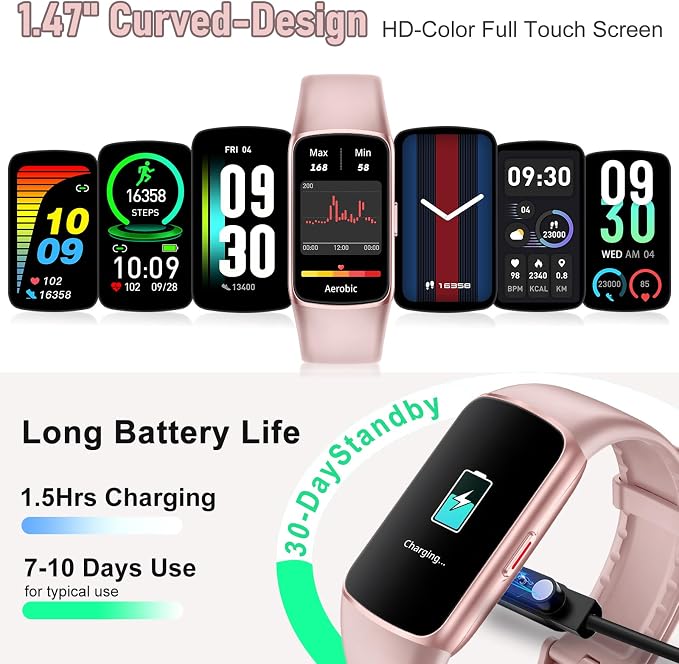 Zeacool Fitness Tracker with 24/7 Heart Rate, Blood Oxygen Sleep Monitor - Image 6