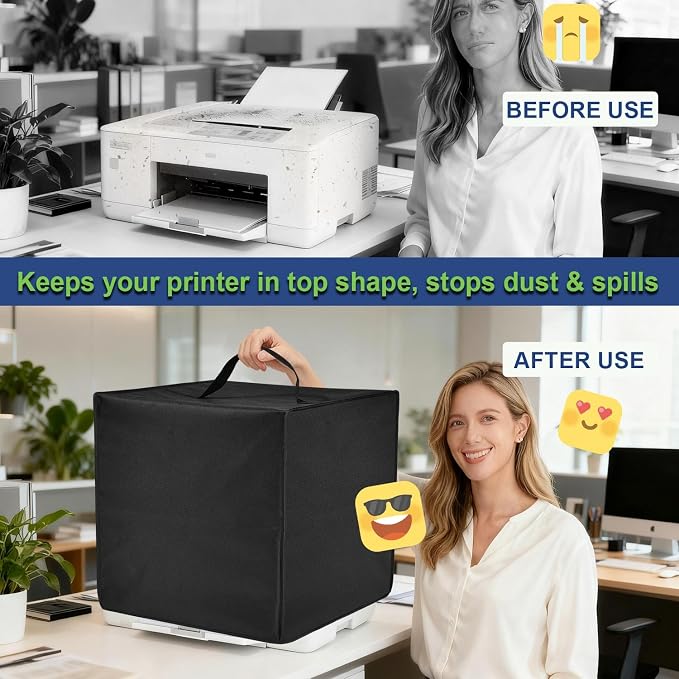 Printer Cover for Brother Printer, Waterproof Anti-Static Thick printer Dust - Image 5