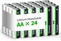 Granicell 24-Pack Lithium AA Batteries | 1.5V by Granicell