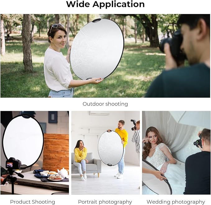 K&F CONCEPT 43''/110cm 5-in-1 Light Reflector - Image 6