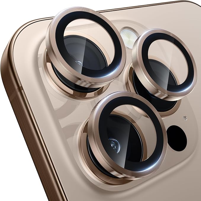 WSKEN for iPhone 16 Pro/iPhone 16 Pro Max Camera Lens Protector by SmartProtectionGreenerFuture