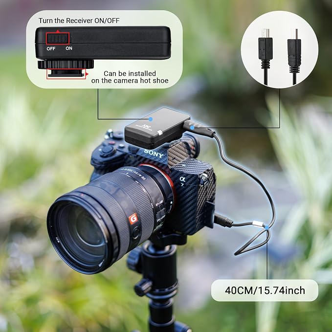 Wireless Remote Control for Sony A1 II HDR-CX405 CX440 CX455 CX675 CX900 - Image 5