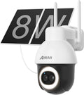 ANRAN AOV 24/7 Recording Solar Security Camera Outdoor, 5MP WiFi Surveillance by ANRAN