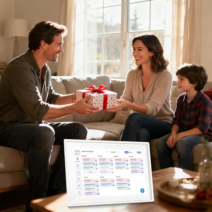 Calendar, 10.1" WiFi Smart Wall Calendar & Chore Chart,