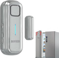 Daytech Freezer Door Alarm with Delay 1/2/3/4 mins Reminder When Left Open Fridge Alarm 0 to 120 dB Refrigerator Door ajar Alert for Home Garage Basement(1 Pack Gray)
