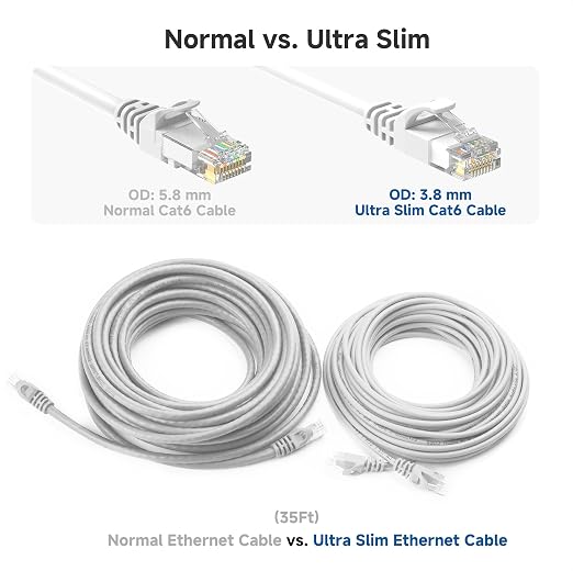 Cable Matters 10Gbps Snagless Cat 6 Ethernet Cable - 20ft - Image 4
